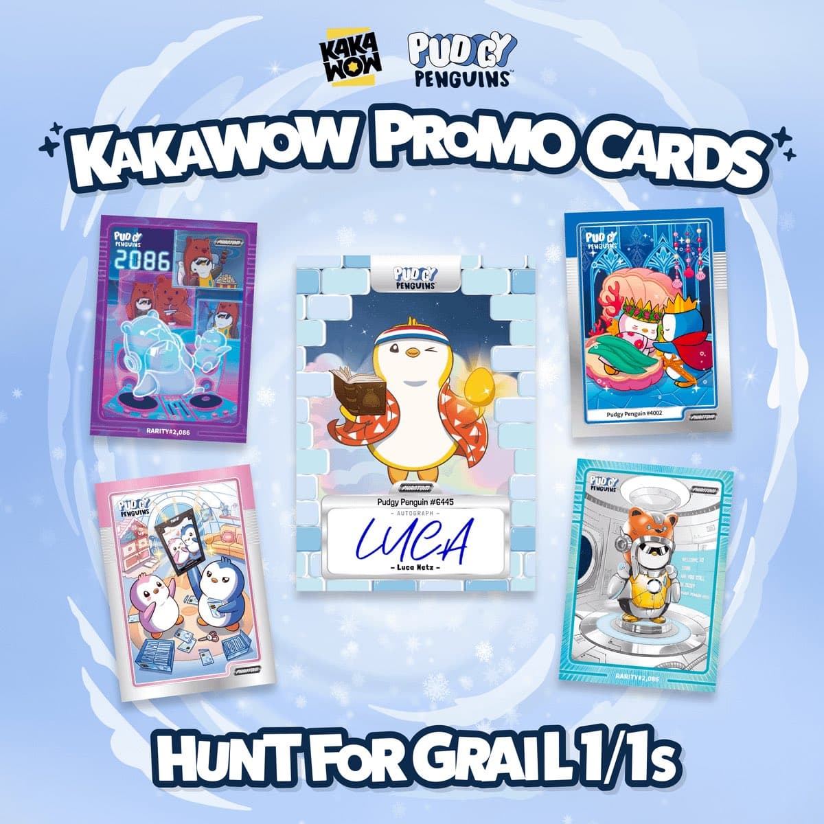 Pudgy Penguins Joins Kakawow, Sells Out Debut Card Presale in Hours