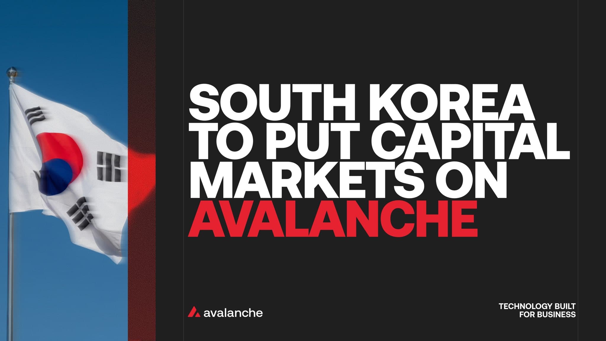 South Korea's Tokenization Plan Is Real; Avalanche's Role Is Not Confirmed